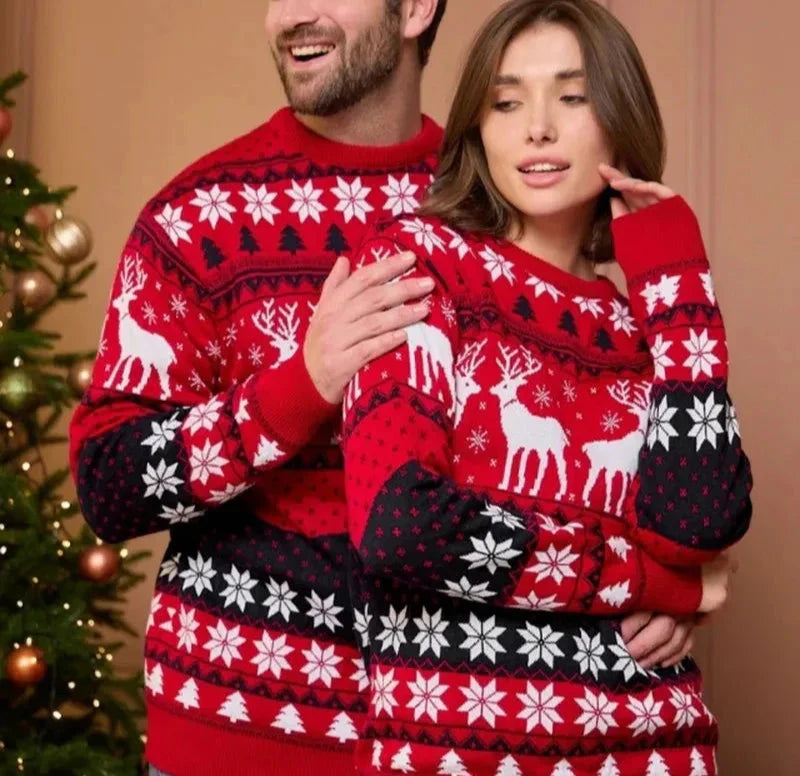 Couples Christmas Sweater | Unisex Winter Jumper