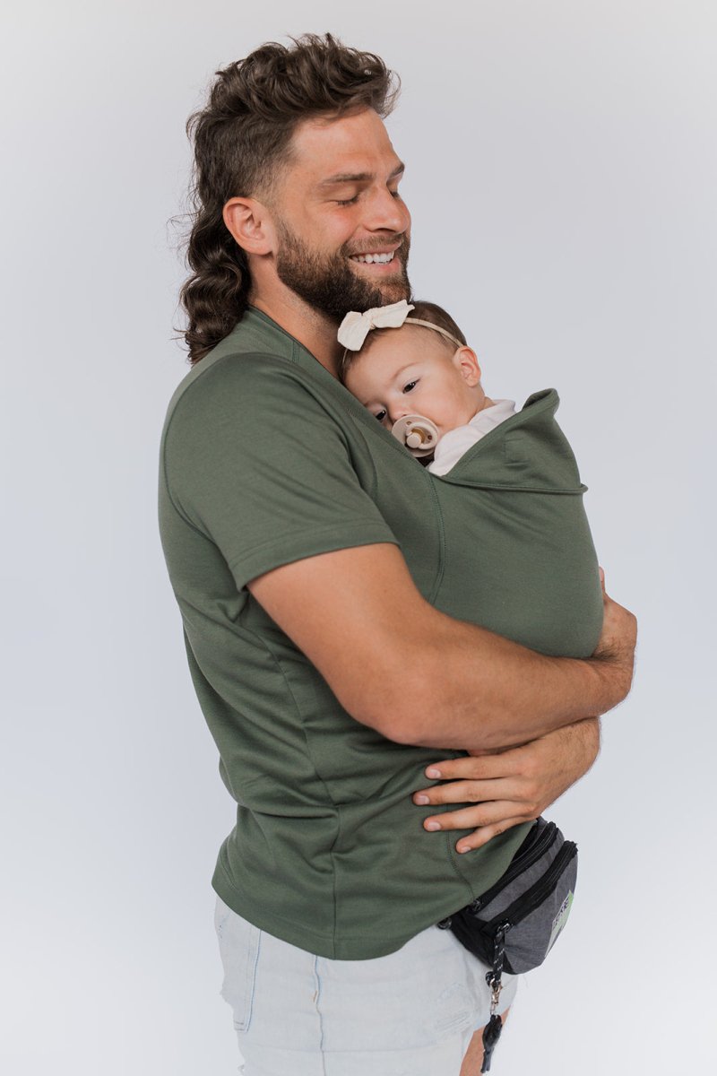 CozyCarry | Baby Wearing T-Shirt for Parents