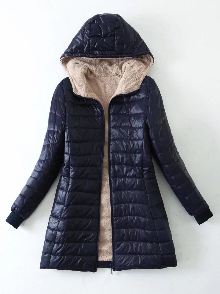 Cozy Fleece-Lined Puffer Jacket | Women's Winter Coat