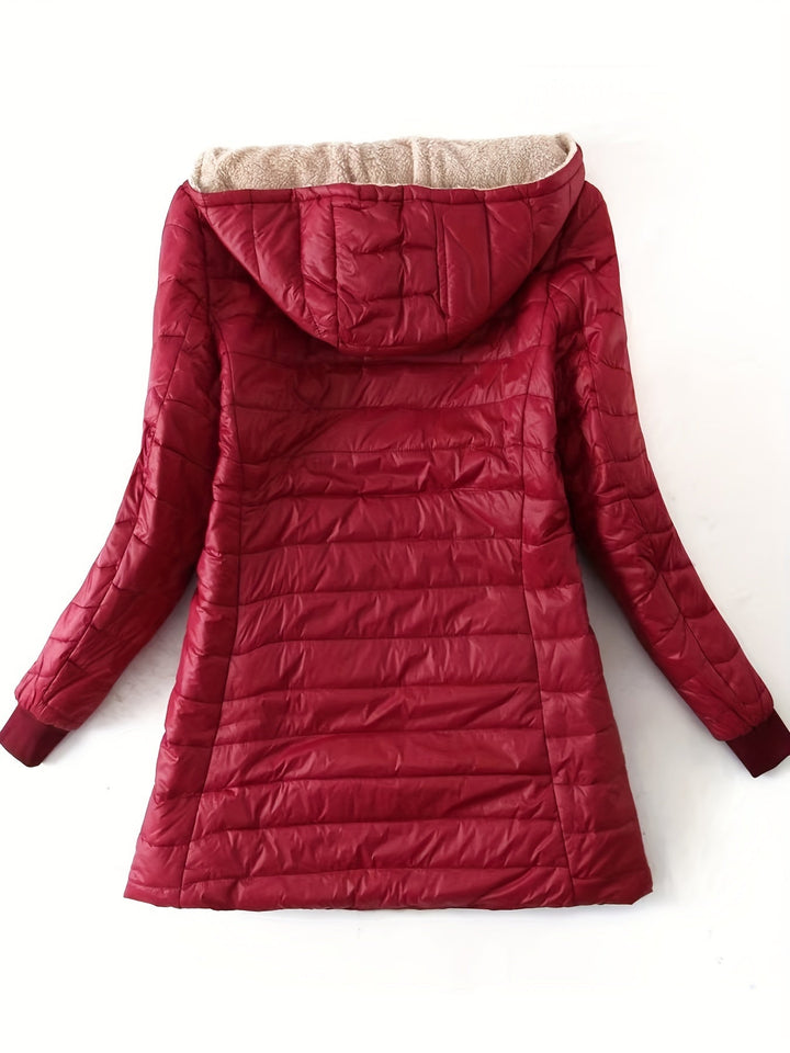Cozy Fleece-Lined Puffer Jacket | Women's Winter Coat