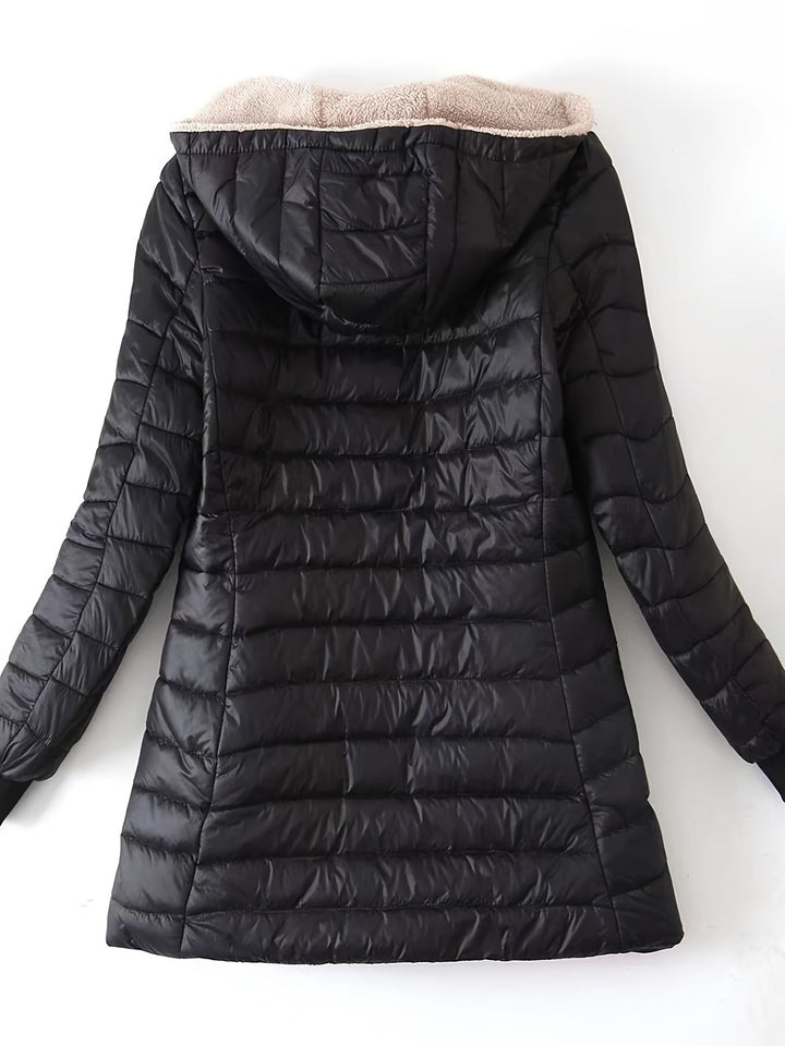 Cozy Fleece-Lined Puffer Jacket | Women's Winter Coat