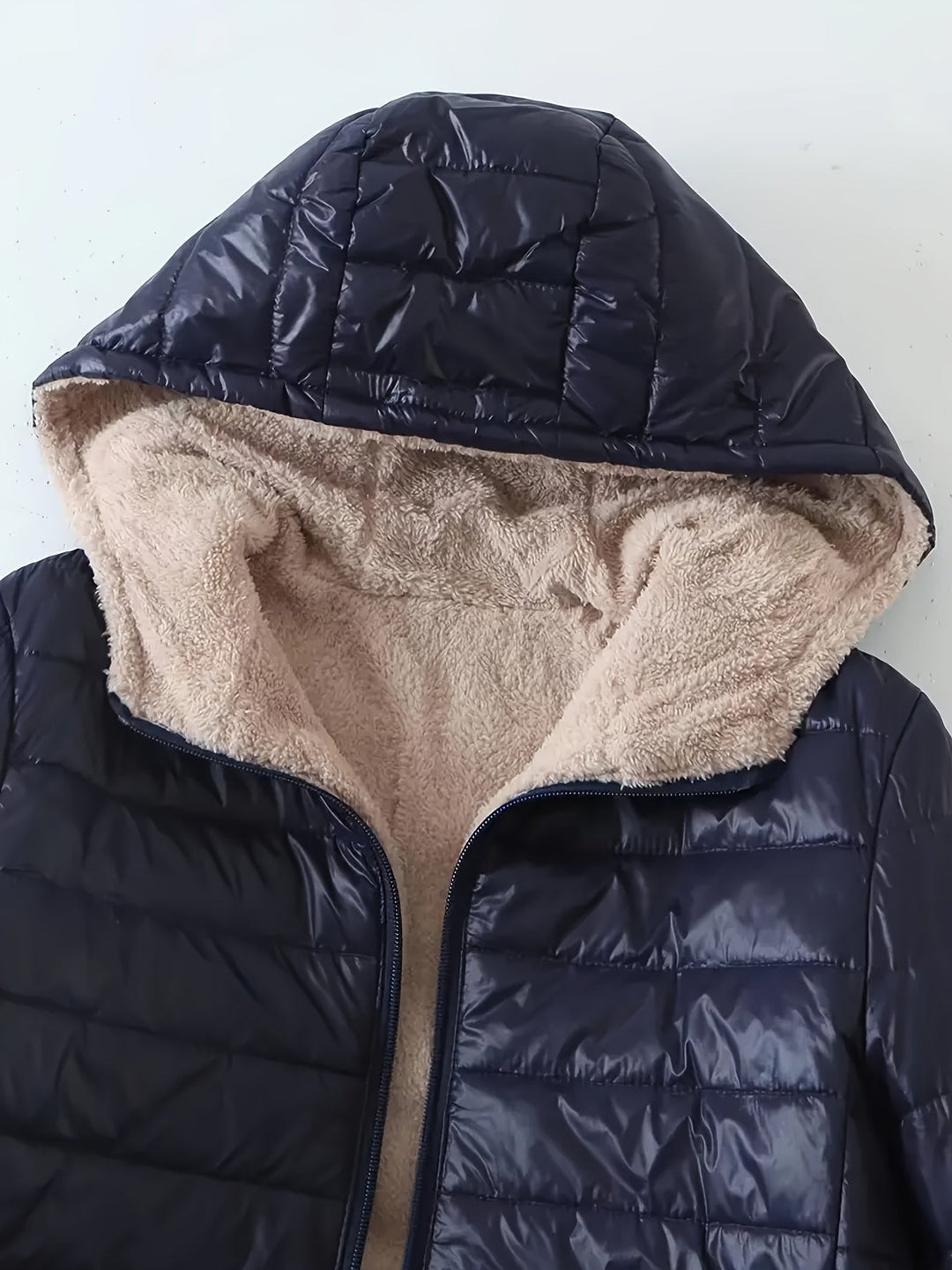 Cozy Fleece-Lined Puffer Jacket | Women's Winter Coat