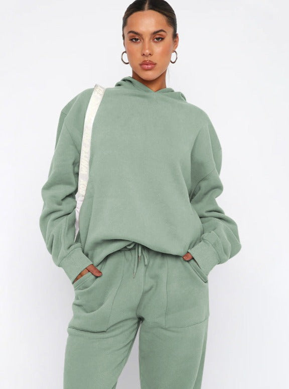 Cozy Hoodie & Jogger Set | Women's Loungewear Set