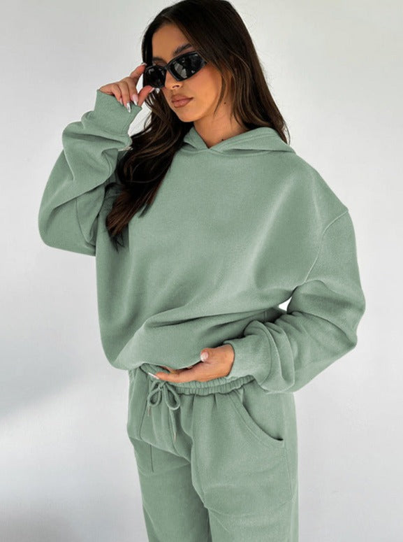 Cozy Hoodie & Jogger Set | Women's Loungewear Set
