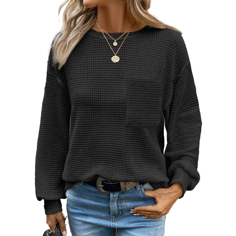 Cozy Long Sleeve Women's Sweater | Elegant Knit Top