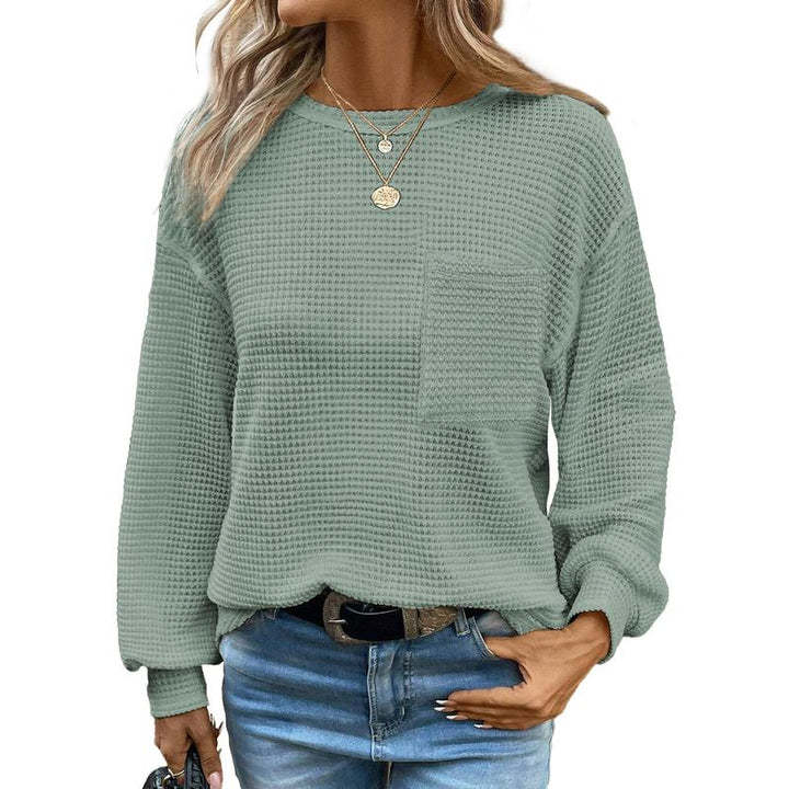Cozy Long Sleeve Women's Sweater | Elegant Knit Top