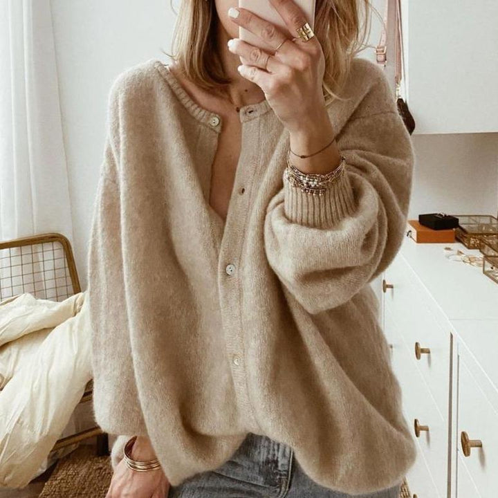 Cozy Oversized Knit Cardigan | Women's Cardigan Sweater