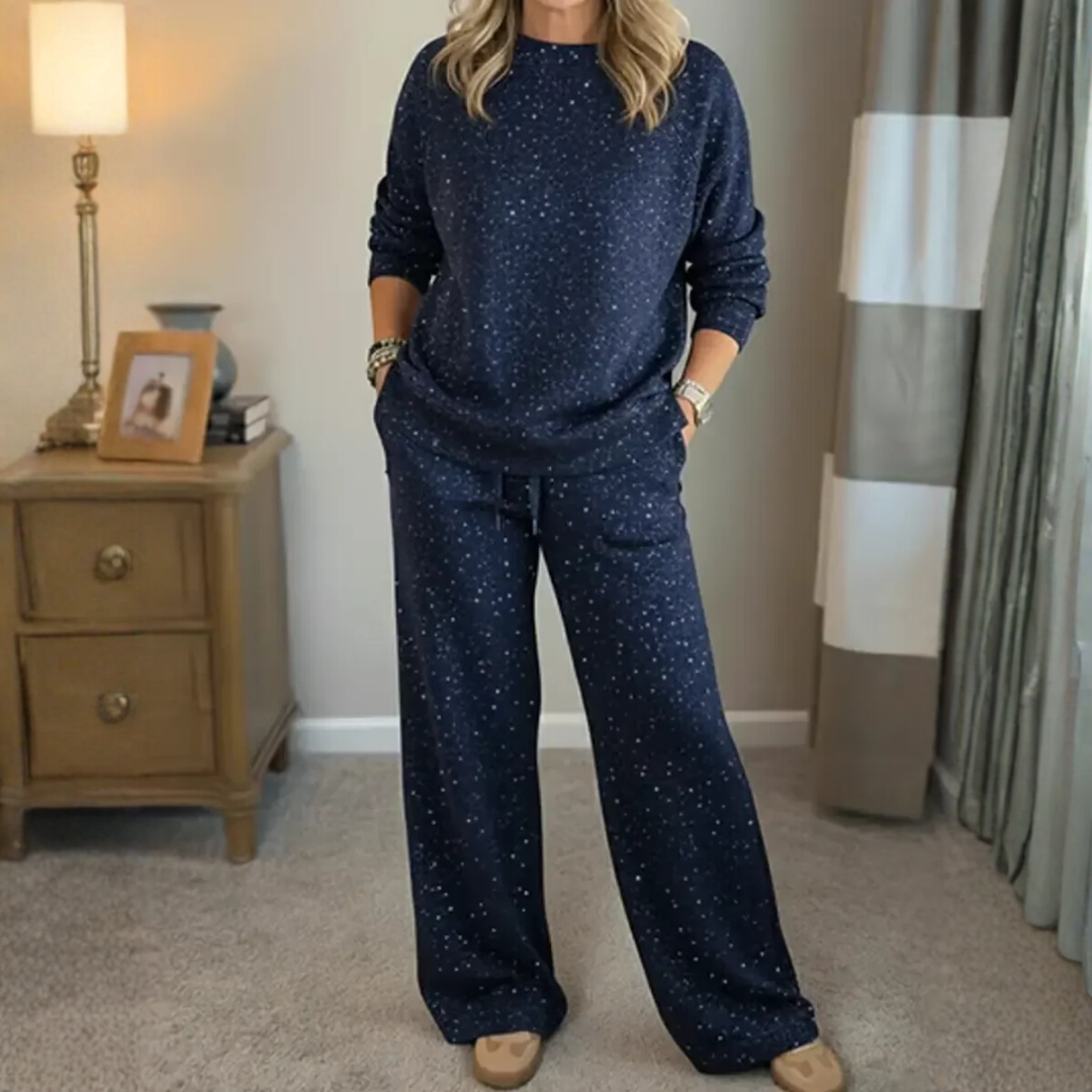 Cozy Two-Piece Set | Plus Size Women's Holiday Outfit