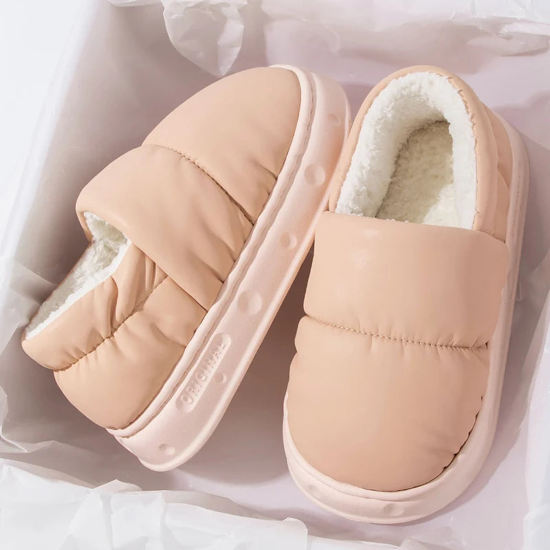 Cozy Unisex Winter Slippers | Warm Indoor Outdoor Footwear