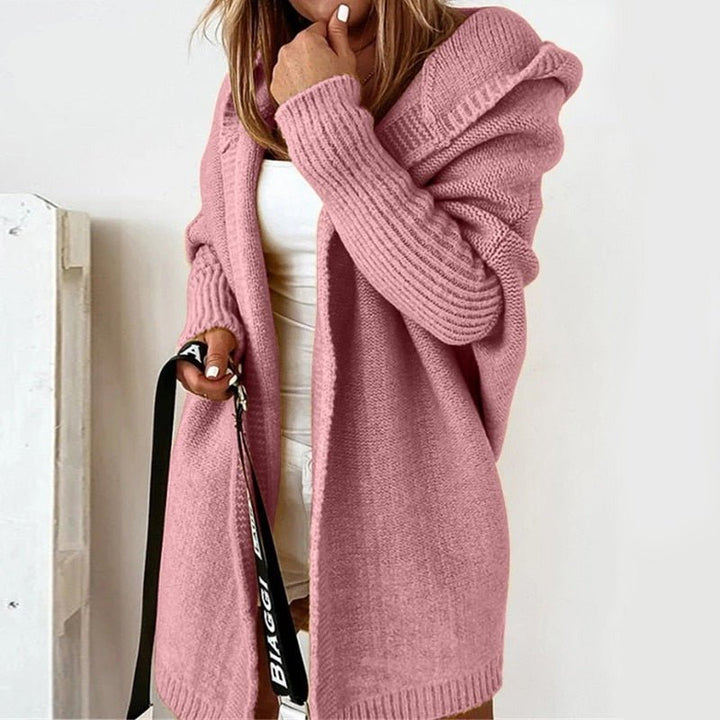 Cozy Women's Cardigan with Hood | Long Cardigan Sweater