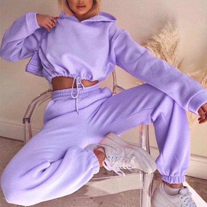Cozy Women's Tracksuit Set | Jogging Suits for Women