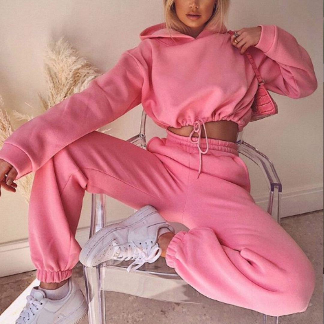 Cozy Women's Tracksuit Set | Jogging Suits for Women