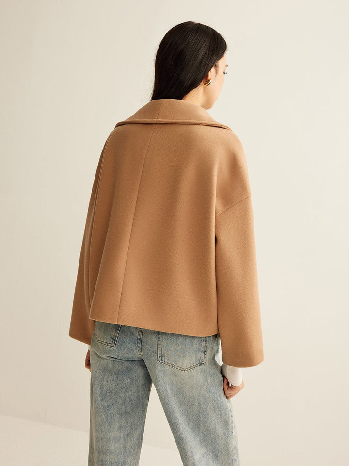 Cropped Wool Coat | Women's Winter Coat