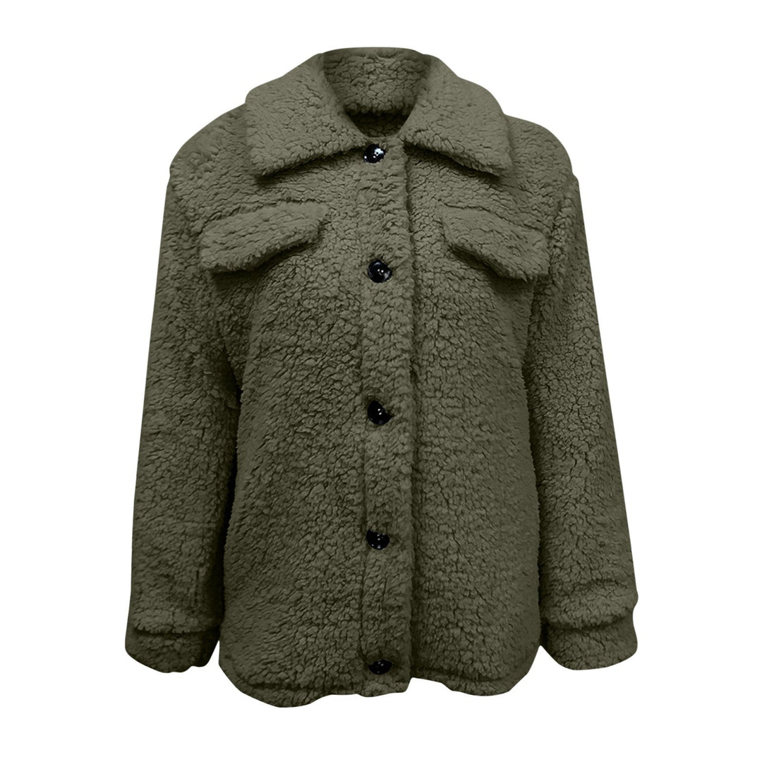 Double-Sided Teddy Fleece Coat | Women's Winter Coat