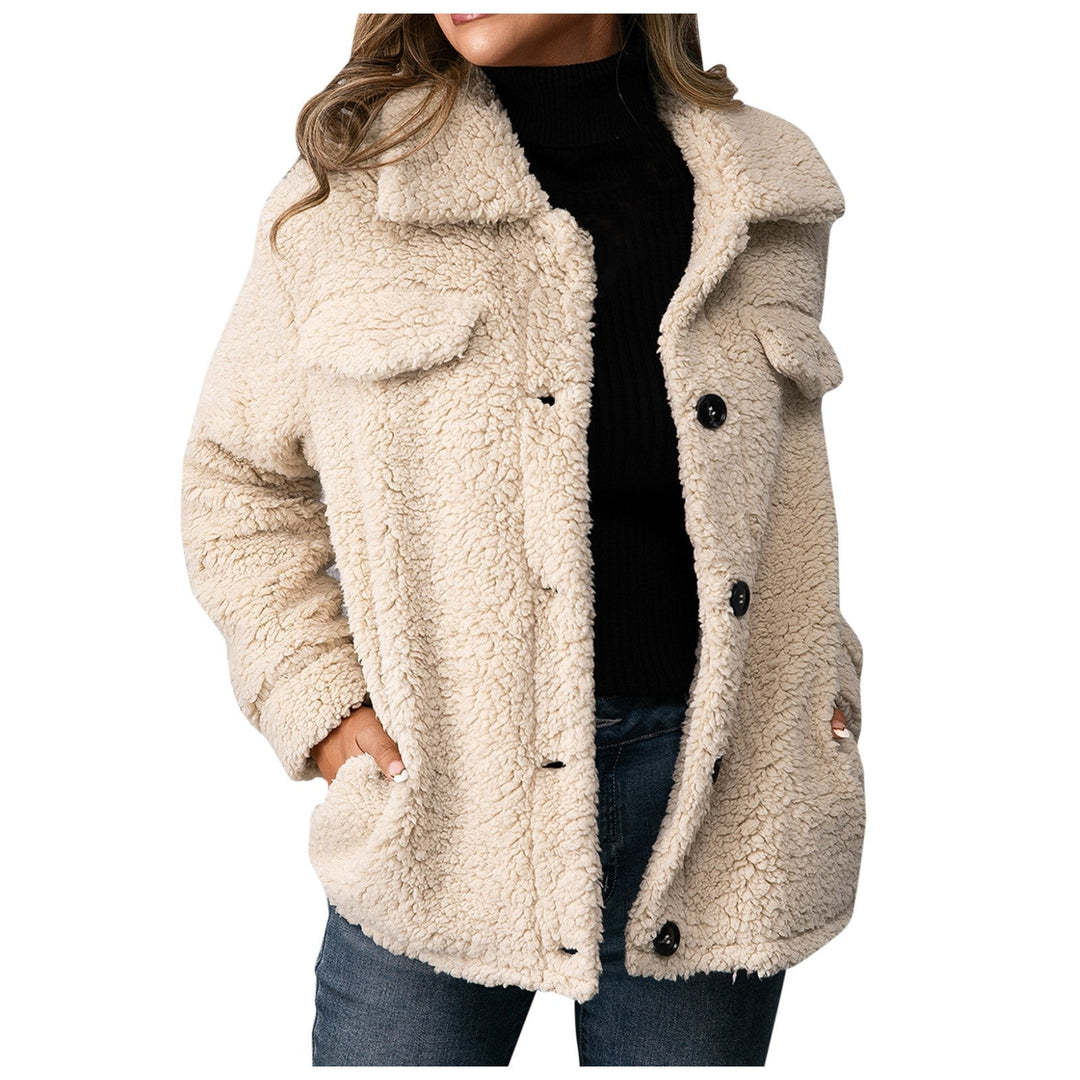 Double-Sided Teddy Fleece Coat | Women's Winter Coat