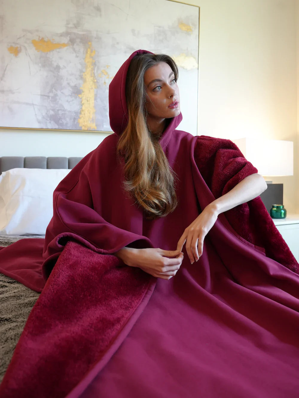 Eden Hoodie Blanket | Oversized Wearable Blanket Hoodie