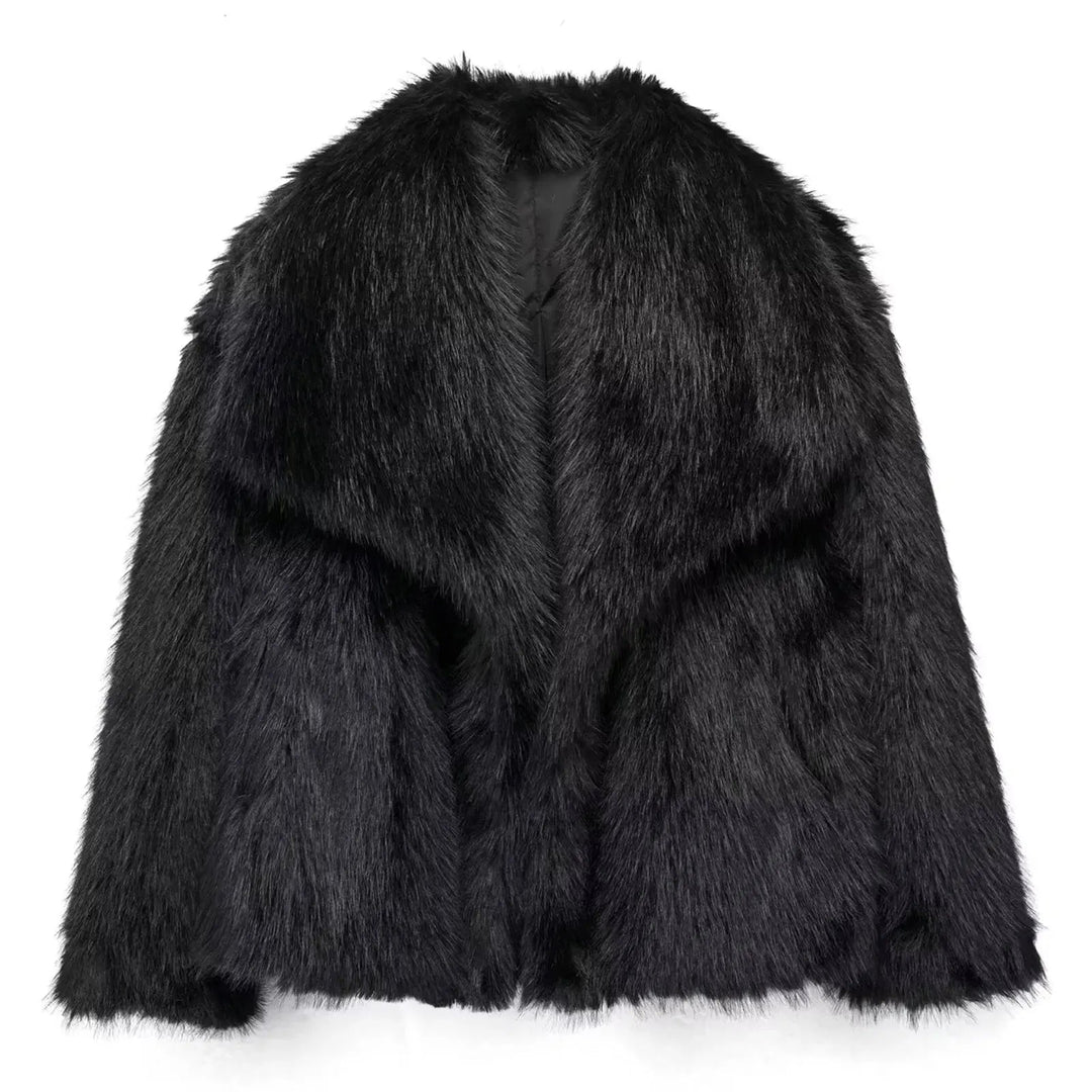Elegant Faux Fur Coat | Women's Winter Coat