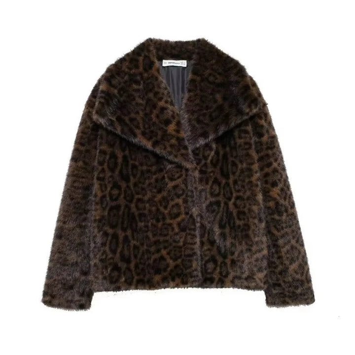 Elegant Faux Fur Coat | Women's Winter Coat