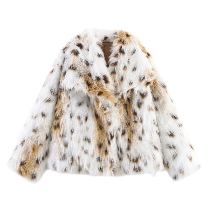 Elegant Faux Fur Coat | Women's Winter Coat