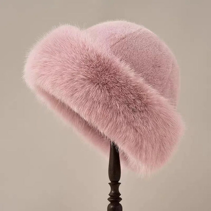 Elegant Faux Fur Hat for Women | Winter Fashion Accessory