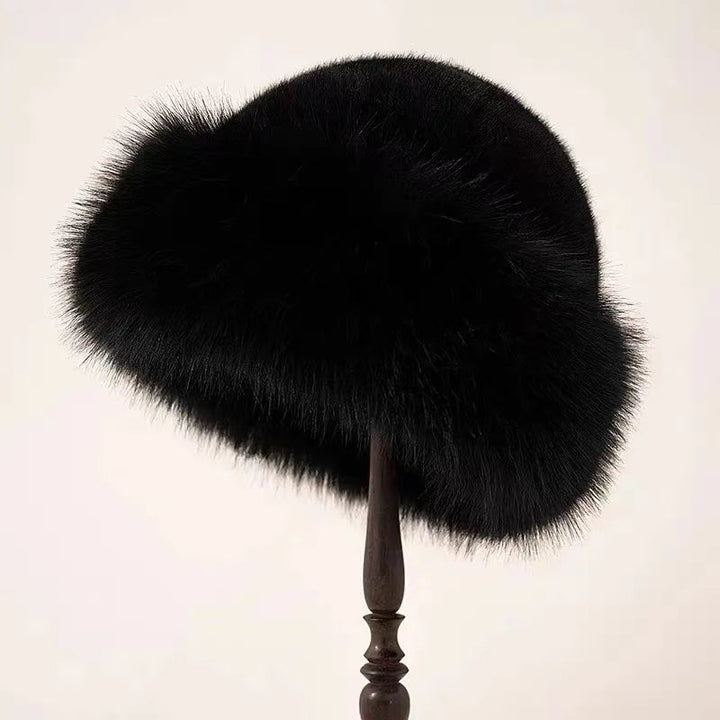 Elegant Faux Fur Hat for Women | Winter Fashion Accessory