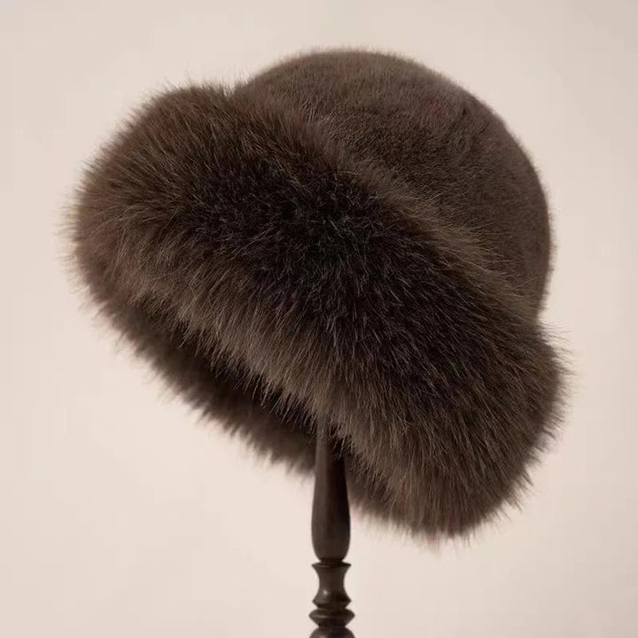Elegant Faux Fur Hat for Women | Winter Fashion Accessory
