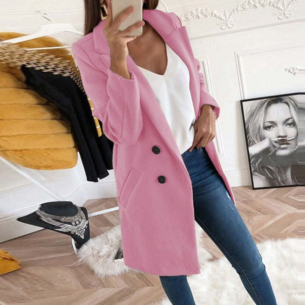 Elegant Jazz Coat | Women's Coat with Chic Design