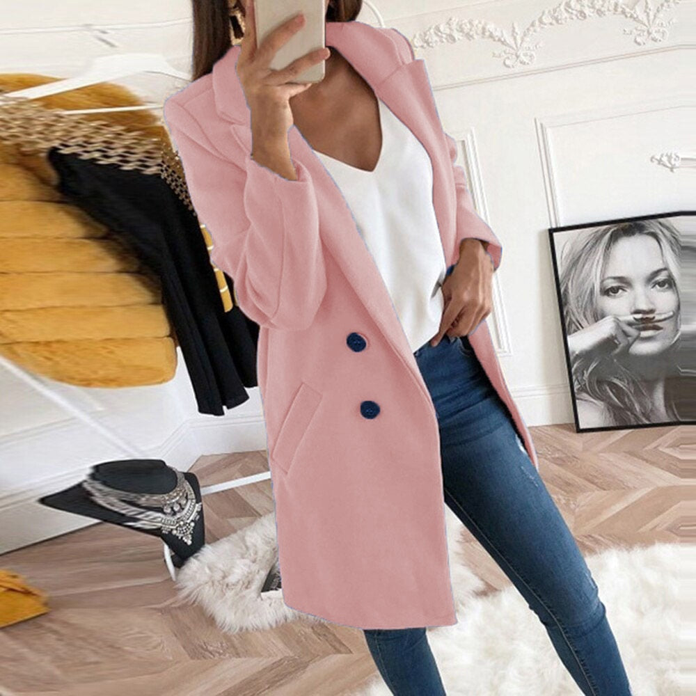 Elegant Jazz Coat | Women's Coat with Chic Design