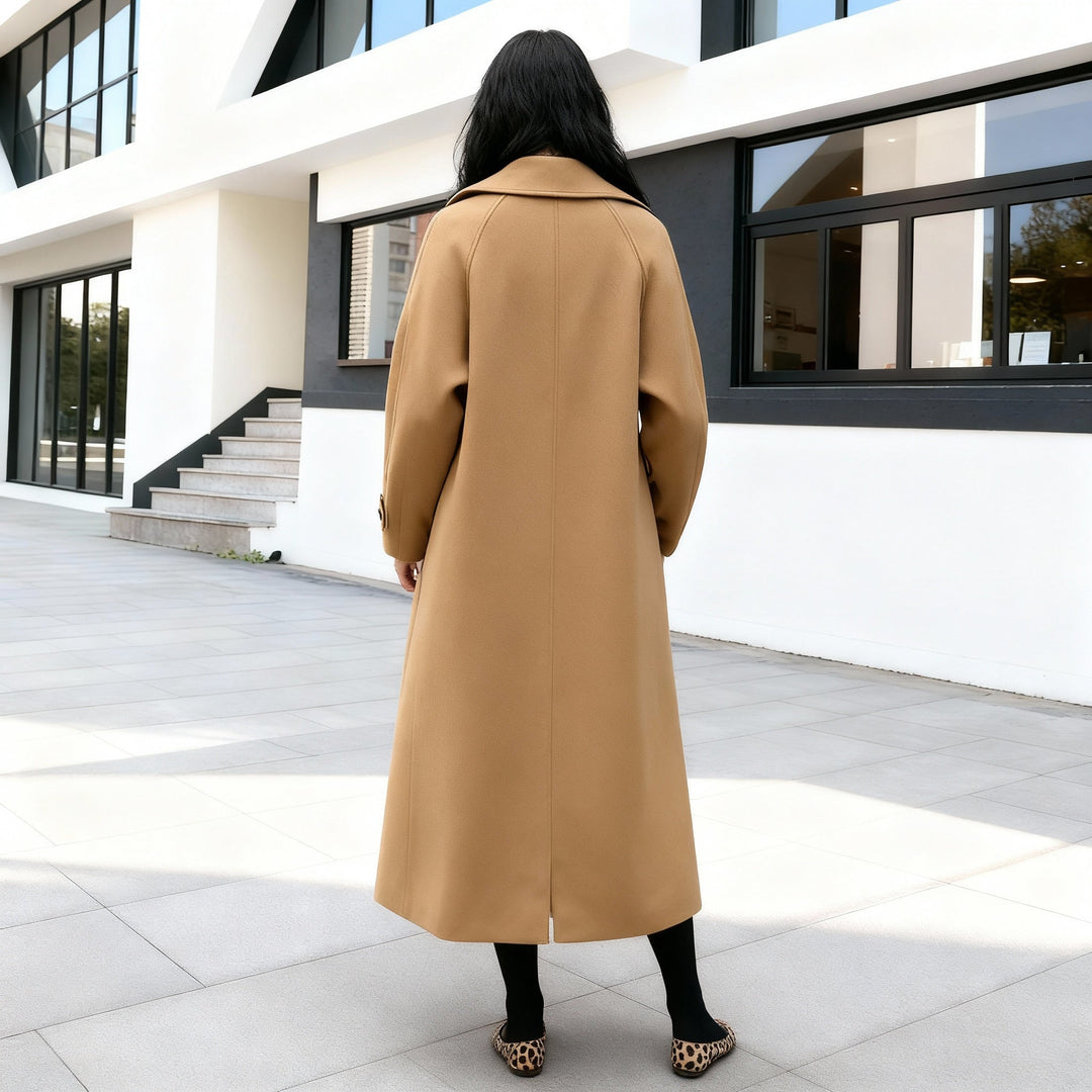 Elegant Long Coat | Women's Waterproof Winter Coat