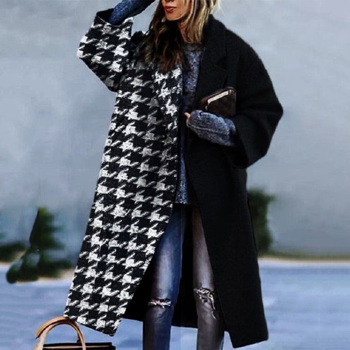 Elegant Long Puffer Coat | Women's Winter Coat