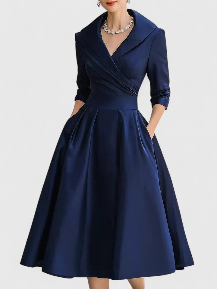 Elegant Midi Dress | Women's Formal Dresses