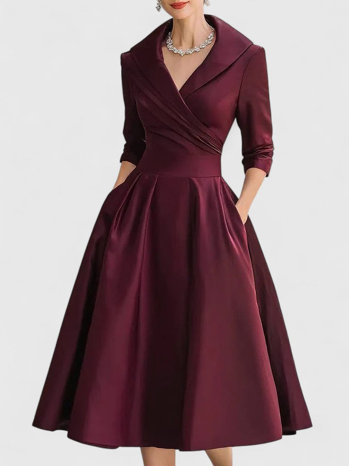 Elegant Midi Dress | Women's Formal Dresses