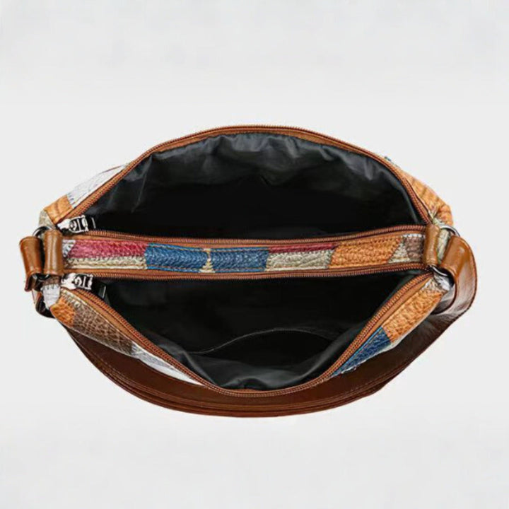 Elegant Patchwork Shoulder Bag | Shoulder Bags for Women
