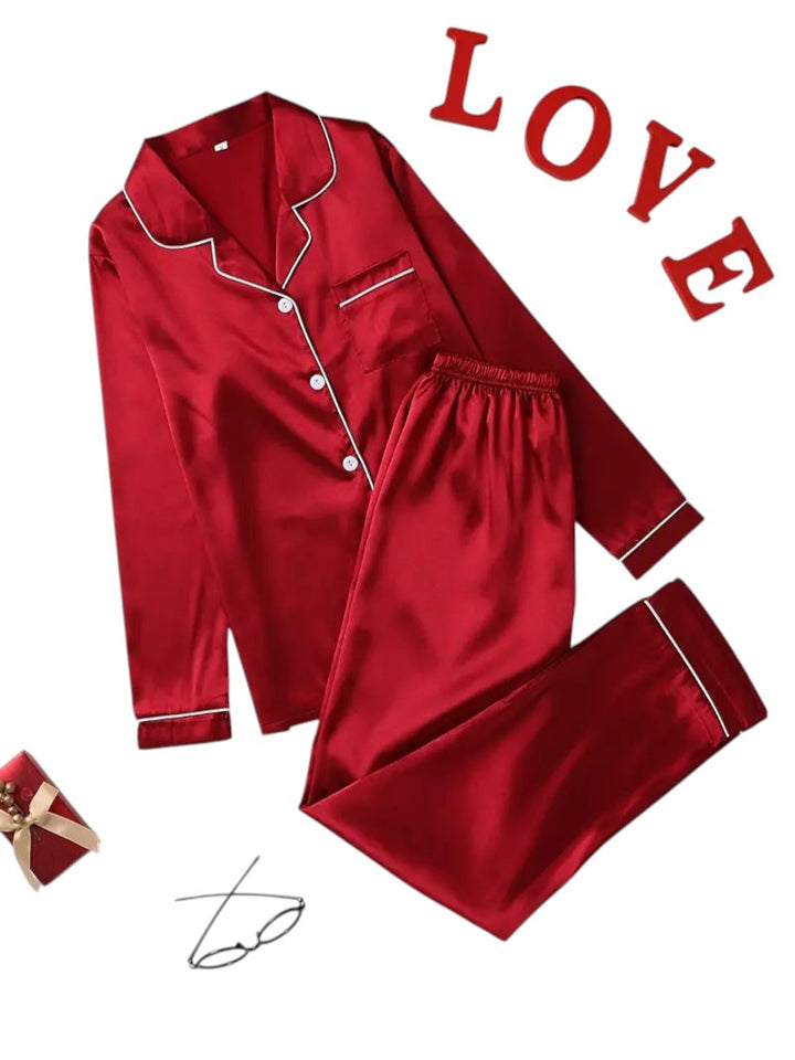 Elegant Satin Pajama Set | Best Pajamas for Women