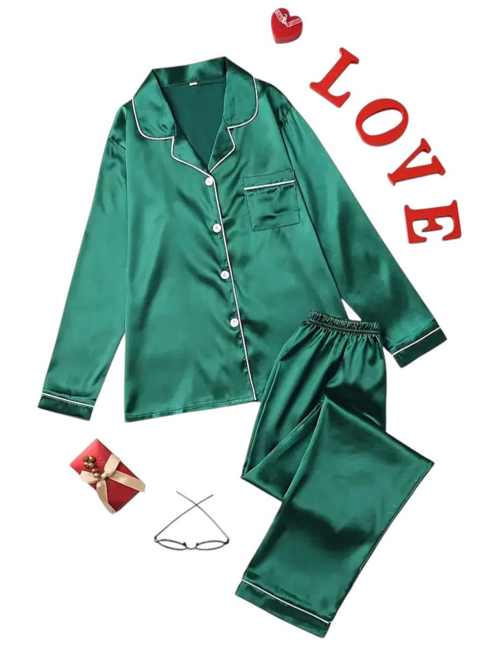 Elegant Satin Pajama Set | Best Pajamas for Women