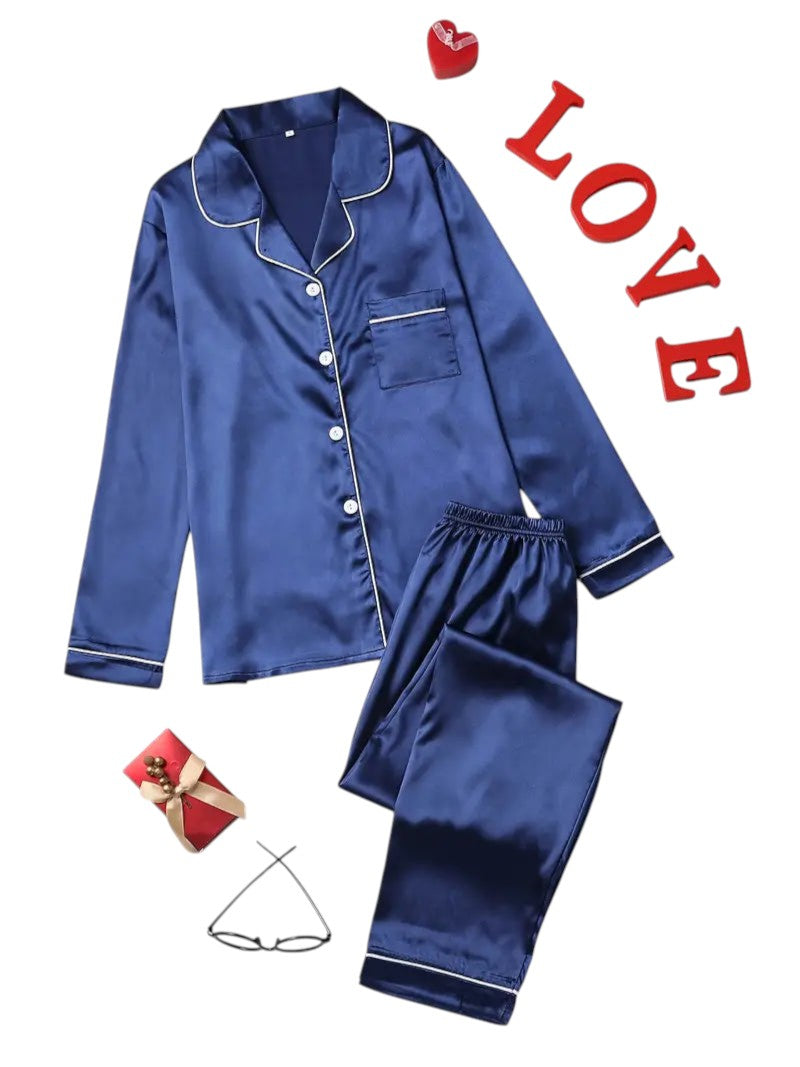 Elegant Satin Pajama Set | Best Pajamas for Women