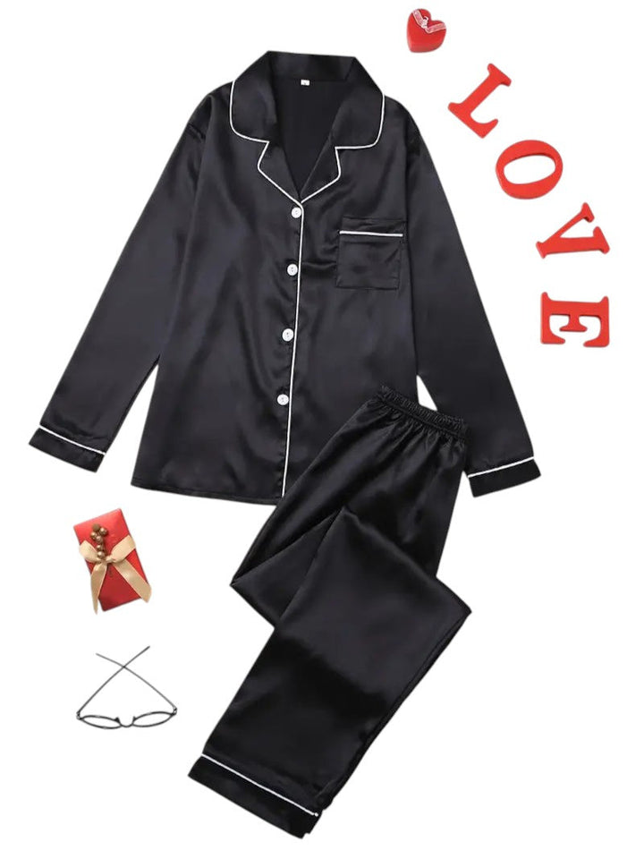 Elegant Satin Pajama Set | Best Pajamas for Women