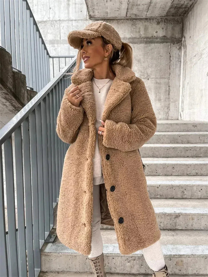 Elegant Teddy Jacket | Women's Outerwear