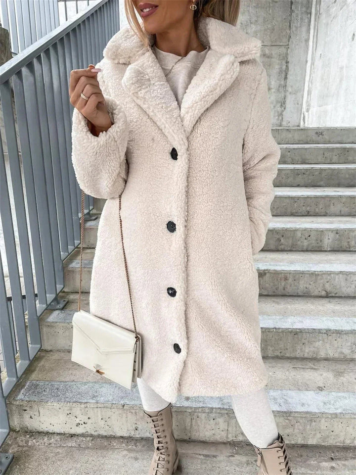 Elegant Teddy Jacket | Women's Outerwear
