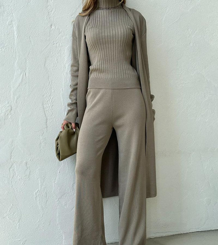 Elegant Three-Piece Set | Women's Clothing Ensemble