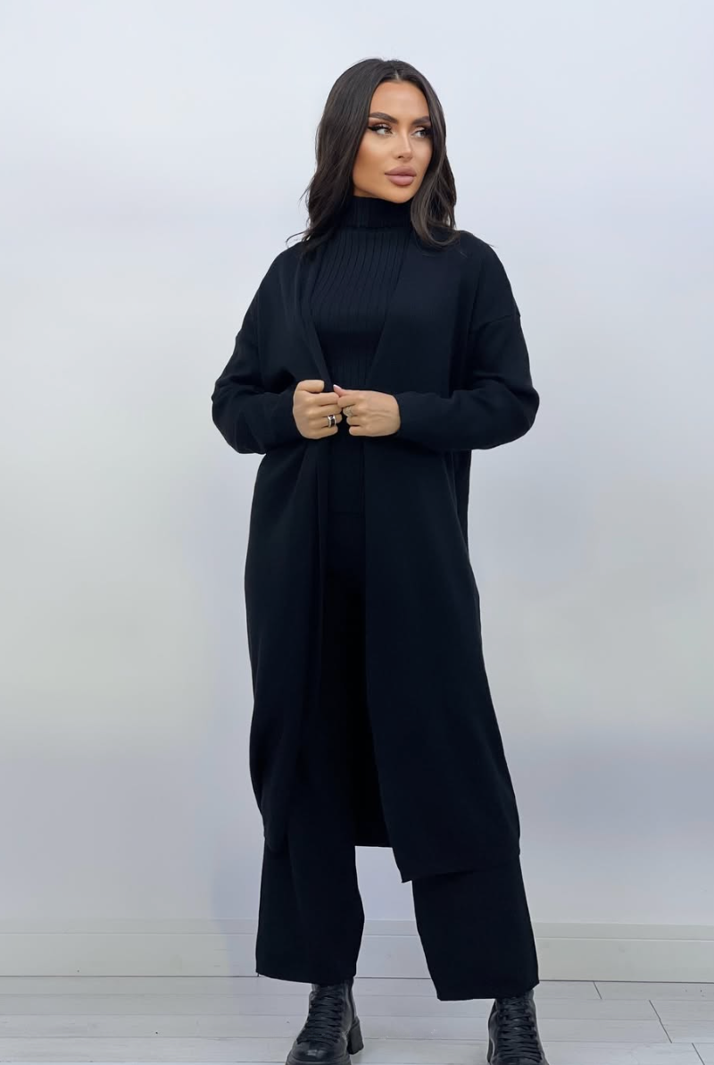 Elegant Three-Piece Set | Women's Clothing Ensemble