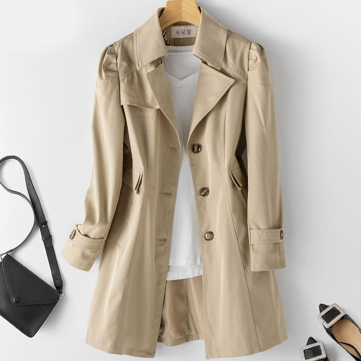 Elegant Trench Coat | Women's Coat Fashion Outerwear