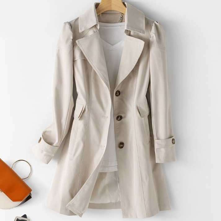 Elegant Trench Coat | Women's Coat Fashion Outerwear