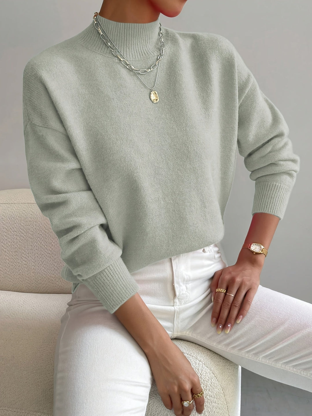 Elegant Turtleneck Sweater | Sweaters for Women