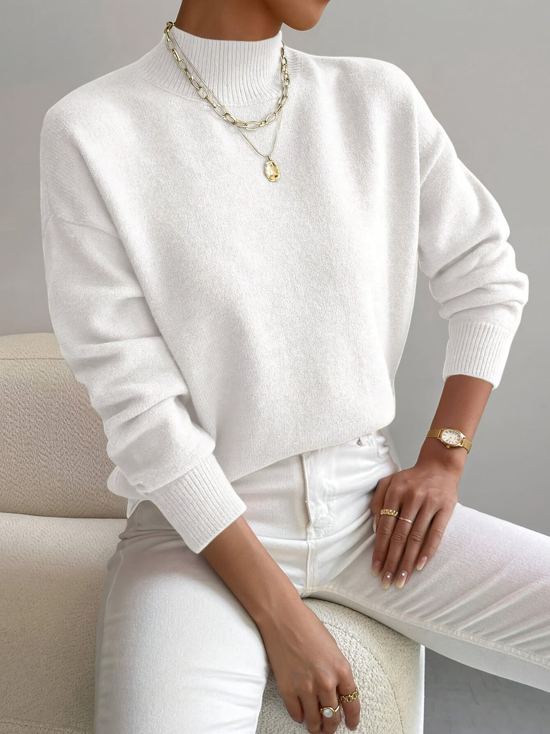 Elegant Turtleneck Sweater | Sweaters for Women