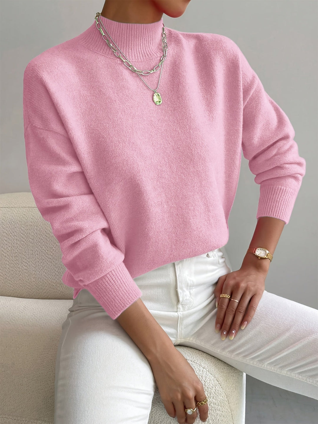 Elegant Turtleneck Sweater | Sweaters for Women