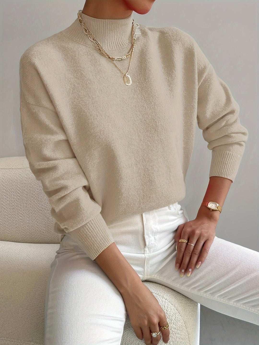 Elegant Turtleneck Sweater | Sweaters for Women
