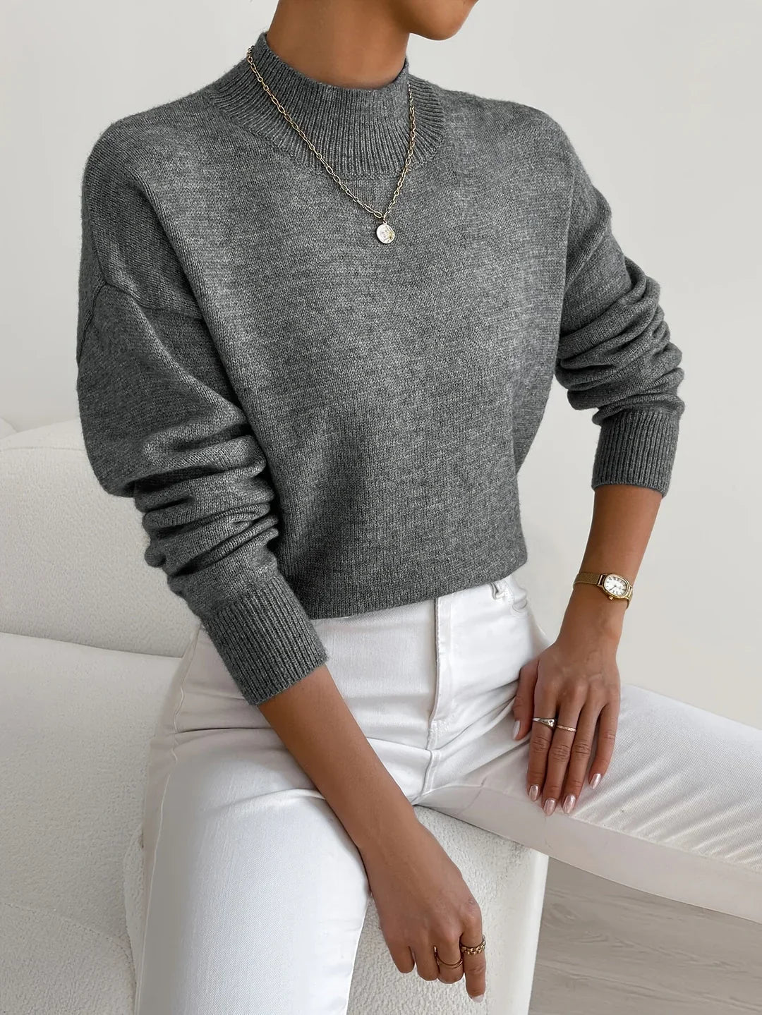 Elegant Turtleneck Sweater | Sweaters for Women