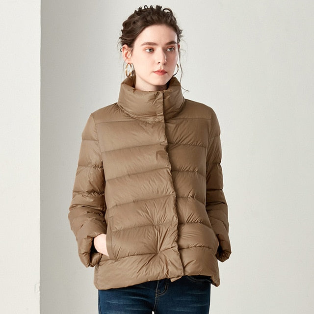 Elegant Ultra Light Down Jacket | Stylish Outerwear