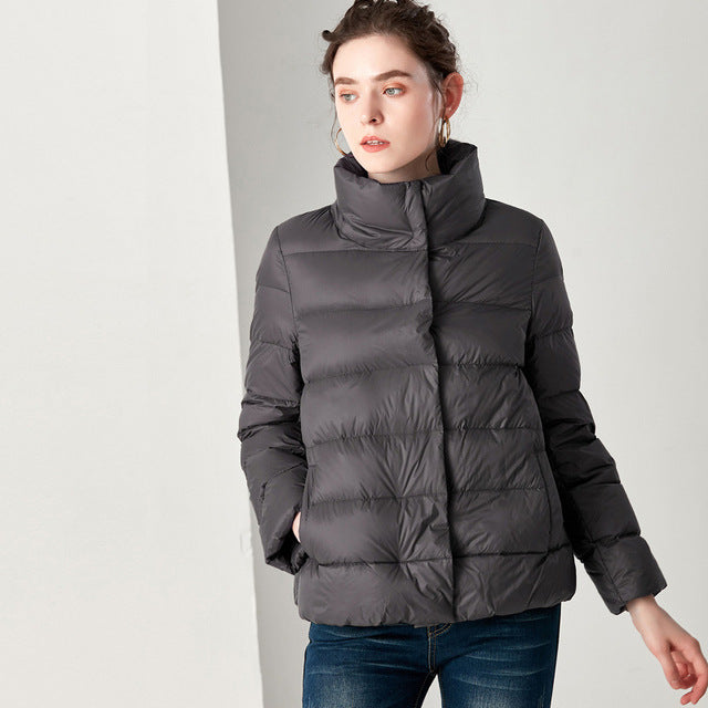 Elegant Ultra Light Down Jacket | Stylish Outerwear
